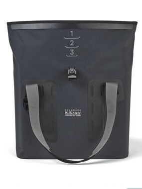 Vertex weatherproof gear tote black & gray